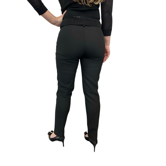 Flower Embroidered Black Women Pants - Picture 11 of 11